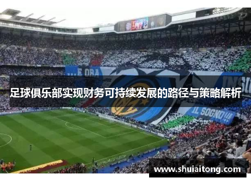 足球俱乐部实现财务可持续发展的路径与策略解析